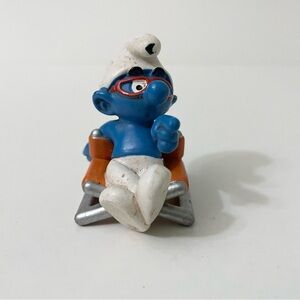 The Smurfs Schleich Film Director Smurf Figure Toy
